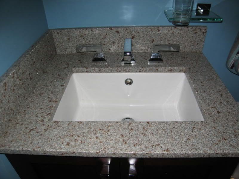 rectangular sink